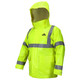 MCR Safety BJ238JH Big Jake 2 Rainwear PVC / Meta-Aramid Fabric Flame Resistant Rain Jacket