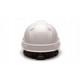 Pyramex Safety HP44110C Ridgeline 4 Point Ratchet White Hard Hat