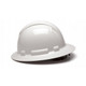 Pyramex Safety HP56110 Ridgeline Full Brim 6 Point Ratchet White Hard Hat
