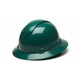 Pyramex Safety HP56135 Ridgeline Full Brim 6 Point Ratchet Green Hard Hat