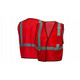 Pyramex Safety RV1227 Red Mesh Non-ANSI Safety Vest
