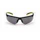 Pyramex Safety SBL8620DTM Ever-lite Black Lime Frame, Gray Lens, H2MAX Safety Glasses