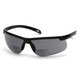 Pyramex Safety SB8620R20TM Everlite Black Frame, Gray Lens H2MAX +2.0 Anti-Fog Safety Glasses