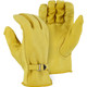 Majestic Glove 1509 Cowhide Drivers Glove with Wrist Strap