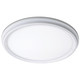 ETI FMNL-11IN-900LM-8-CP3-SV-TD-WT 11" SnapFit Low Profile Flushmount W/2000K Accent, 3CCT Color Preference, 900 Lm, 3000K, 80CRI, Dimmable, White Finish