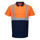 Portwest S479 Hi-Vis 2-Tone Polo Shirt Orange/Navy