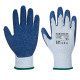 Portwest A100 Grip Glove Grey/Blue
