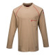 Portwest FR01 Bizflame Crew Neck T-Shirt Khaki