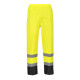 Portwest H444 Hi-Vis Classic Contrast Trouse Yellow/Black