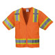 Portwest US373 Aurora Sleeved Hi-Vis Vest Orange