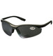 PIP 250-25-0130 Mag Readers Semi-Rimless Safety Readers with Black Frame, Gray Lens and Anti-Scratch Coating - +3.00 Diopter