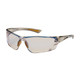 PIP 250-32-0226 Recon Rimless Safety Glasses with Translucent Brown Temple, I/O Blue Lens and Anti-Scratch / Anti-Fog Coating