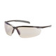PIP 250-33-1226 Commander Semi-Rimless Safety Glasses with Gloss Bronze Frame, I/O Blue Lens and Anti-Scratch / Anti-Fog Coating