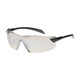 PIP 250-45-0226 Radar Rimless Safety Glasses with Gray Temple, I/O Blue Lens and Anti-Scratch / Anti-Fog Coating