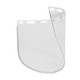 PIP 251-01-7214 Bouton Optical Clear PETG (Polyethylene Terephthalate Glycol) Safety Visor with Aluminum Binding - .040" Thickness