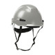 PIP 280-HP142R-09 Dynamic Rocky Industrial Climbing Helmet with Polycarbonate / ABS Shell, Hi-Density Foam Impact Liner, Nylon Suspension, Wheel Ratchet Adjustment and 4-Point Chin Strap