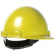 PIP 280-HP841SR-02 Stromboli Cap Style Smooth Dome Hard Hat with ABS/Polycarbonate Shell, 4-Point Textile Suspension and Swing Wheel-Ratchet Adjustment