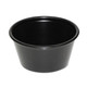 Prime Source 75000639 Plastic Soufflé Cups, 3.25 oz., Black, 2500/Case