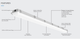ILP WTZ4-5L-U-50-RAFL 38 Watt LED 4' Narrow Linear Vapor Tight Fixture 120-277V 5000K 5201 Lumens