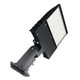 Beyond LED Technology 153575-5 LED Area Light 150 Watt 19800 Lumens 5000K Universal Bracket Black Housing Led Parking Lot Light Led Street Light UL & DLC Listed 5 Years Warranty