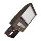 Beyond LED Technology 153576-2 LED Area Light 150 Watt 19800 Lumens 5000K Yoke Mount Bronze Housing Led Parking Lot Light Led Street Light UL & DLC Listed 5 Years Warranty