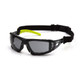 Pyramex Safety SBL10220STMFP Gray H2MAX Anti-Fog Lens with Lime Temples