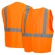 Pyramex Safety RVHLM2920 Type R - Class 2 Hi-Vis Orange Safety Vest