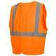 Pyramex Safety RVHLM2920 Type R - Class 2 Hi-Vis Orange Safety Vest