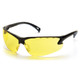 Pyramex Safety PYSB5730D Amber Lens with Black Frame