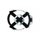Pyramex Safety HP44116C Ridgeline Hard Hat Matte White Graphite Cap Style 4 Pt Ratchet Suspension