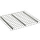 Worldwide Material Handling ND4446S3SA254046S00P 44" D X 46" W Step Channel Grey Waterfall Wire Mesh Deck 2500 Lb Capacity