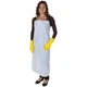 Liberty Safety 1338W Apron White Vinyl