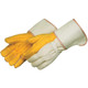 Liberty Safety 4214 Heavy Weight Golden Chore Gloves With Gauntlet Cuff
