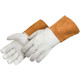 Liberty Safety 7114M Mig Leather Welder Glove With 4Ã‚â€ Split Leather Cuff