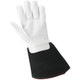 Global Glove CR100MTG-S Cut and Flame Resistant Premium Grain Goatskin Mig/Tig Welding Gloves