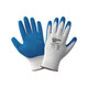 Global Glove 360E-S Gripster General Purpose Cut, Abrasion, and Puncture Resistant Gloves, 13-Gauge White Polyester with a Blue Etched Rubber Coating