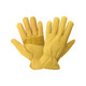 Global Glove 3100-S Premium Grain Cowhide Leather Gloves with Reinforced Palm