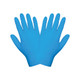 Global Glove 405PF-S Panther-Guard Medical-Grade, Powder-Free, Blue Nitrile/Vinyl Blended, 5-Mil, Smooth Finish, 9.5-Inch Disposable Examination Gloves