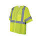 Global Glove GLO-011FR-M FrogWear HV Self-Extinguishing High-Visibility Short-Sleeved Safety Vest