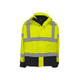 Global Glove GLO-P3-M FrogWear HV High-Visibility Yellow/Green Three-in-One Winter Parka Jacket