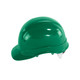 Global Glove HH-C2-G Bullhead Safety Head Protection Green Unvented Cap Style Hard Hat With Six-Point Ratchet Suspension