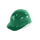 Global Glove HH-C2-G Bullhead Safety Head Protection Green Unvented Cap Style Hard Hat With Six-Point Ratchet Suspension