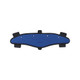 Global Glove HH-A3 Bullhead Safety Head Protection Premium Cooling Sweatband, Blue and Black Self-Wicking Polyester