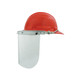 Global Glove HH-V6 Bullhead Safety Head Protection Clear PETG Face Shield
