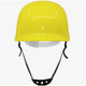 Global Glove HH-BC1-Y Bullhead Safety Head Protection Yellow Vented Bump Cap With Four-Point Slide Lock Suspension