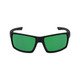 Bullhead Safety BH26619- Sawfish Green LED Blocker Lens, Matte Black Frame Safety Glasses