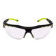 Radians TXE8-10ID Thraxus Elite Safety Eyewear, Clear, Hi-Vis Frame Safety Glasses