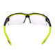 Radians TXE8-10ID Thraxus Elite Safety Eyewear, Clear, Hi-Vis Frame Safety Glasses