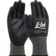 PIP 16-541 G-Tek PolyKor Seamless Knit PolyKor Blended Glove with Polyurethane Coated Flat Grip on Palm & Fingers - 21 Gauge - Touchscreen Compatible