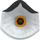 PIP 272-RPD725N95 JSP Premium N95 Disposable Respirator with Valve - 10 Pack
